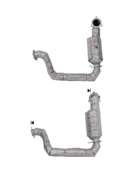 Catalyseur Mercedes A220 A250 B220B250 CLA220 CLA250 GLB220 GLB250 2.0i GPF (18-) EURO 6