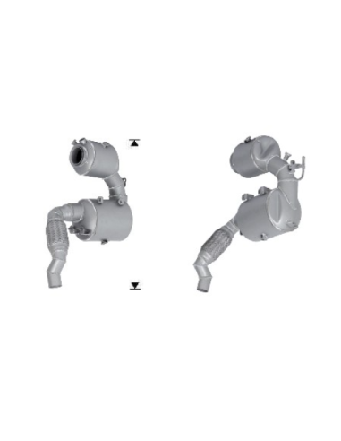 FAP - Catalyseur + Filtre à particules Mini CLUBMAN COOPER D SD ONE D 1.6TD 2.0TD (10-15) EURO 5