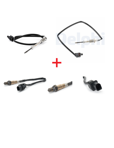 Lot 2 Sondes température + lambda BMW 1 3 5 X1 X3 MINI (05-16)