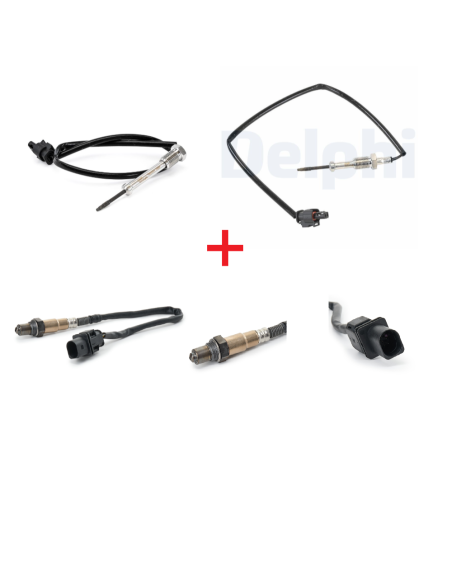 Lot 2 Sondes température + lambda BMW 1 3 5 X1 X3 MINI (05-16)